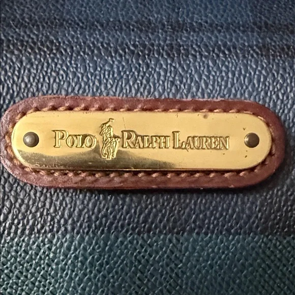 Polo by Ralph Lauren Tartan Blackwatch Boston with Leather Trim - Picture 2 of 13